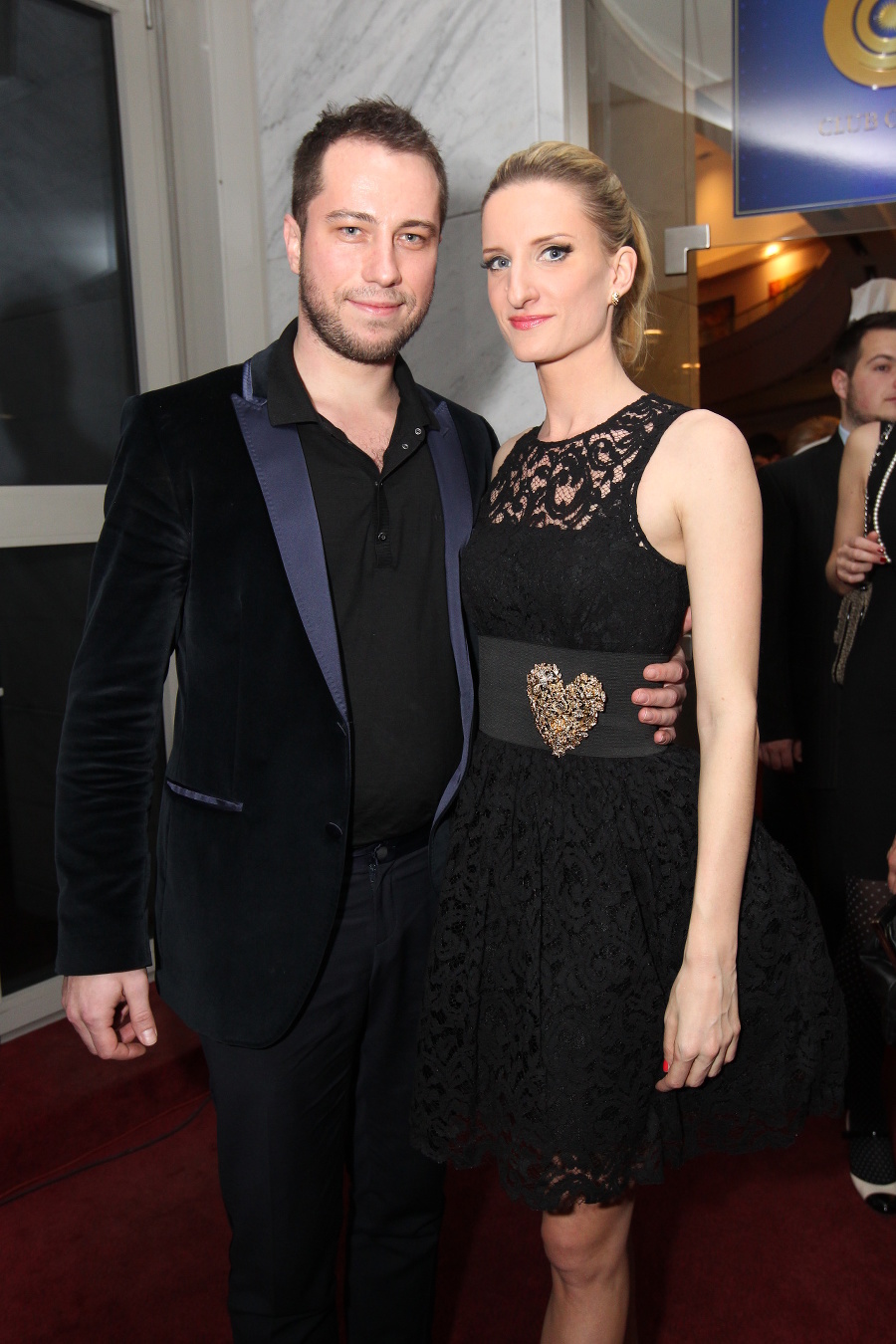 Adela Banášová (35) a Peter Modrovský.