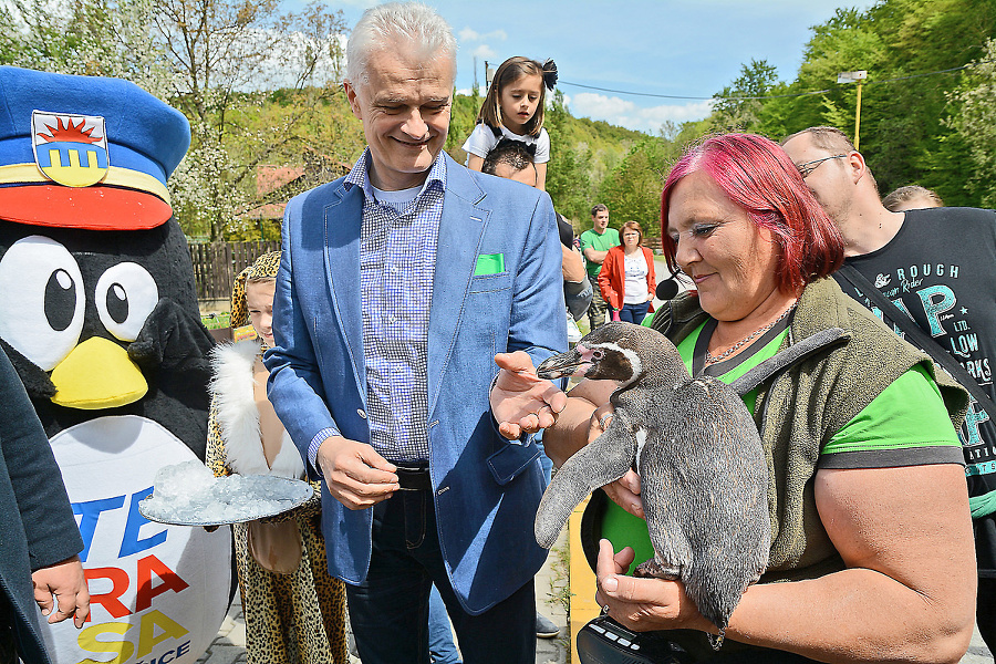 Tučniaka pokrstil starosta Ján