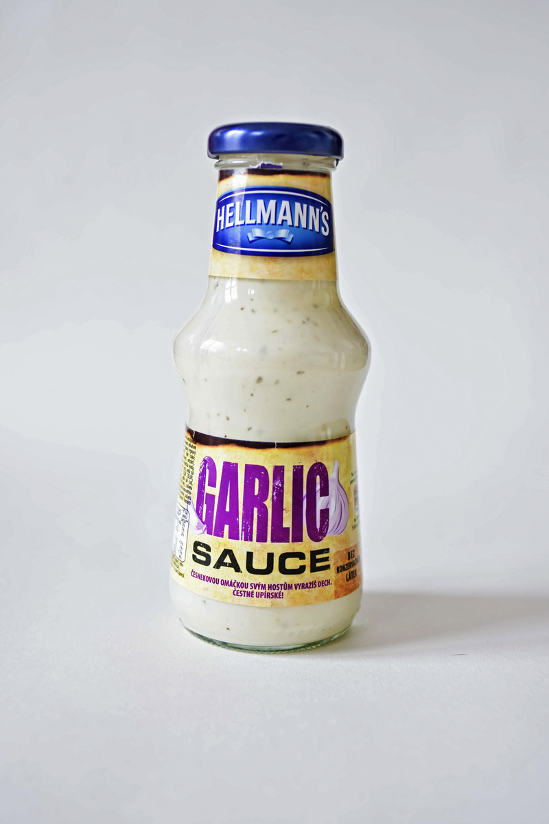 Garlic Sauce Hellmann’s.