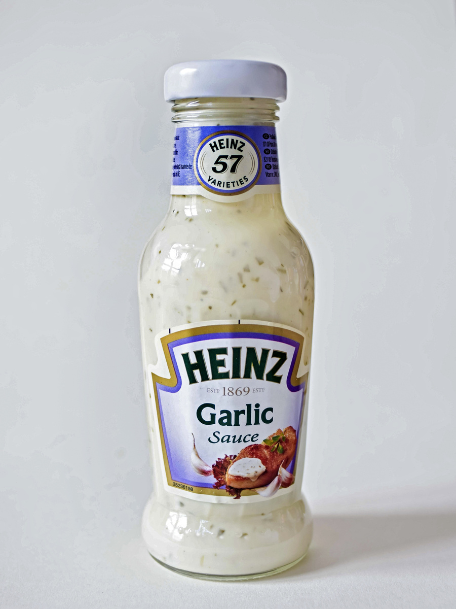 Heinz Garlic Sauce.
