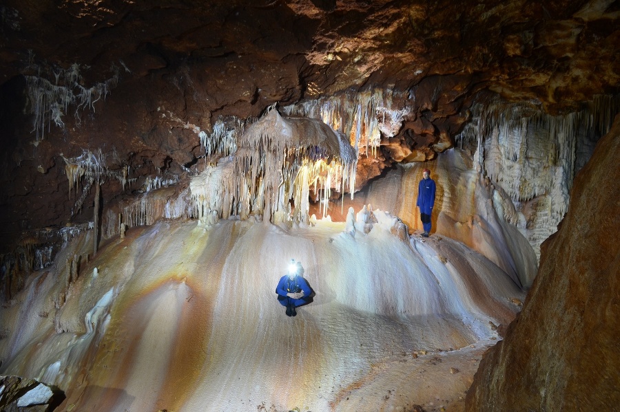 Táto krása Gombaseckej jaskyne
