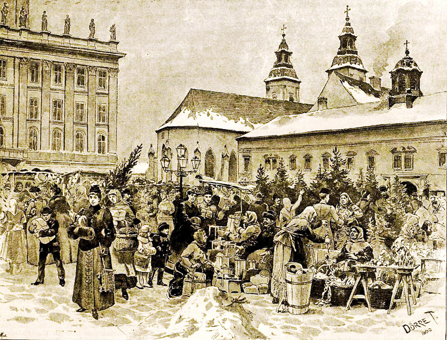 1890 - Na vianočnom