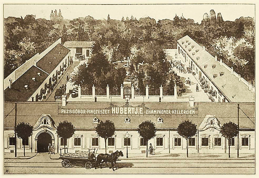 Hubertovo vinárstvo v Bratislave.