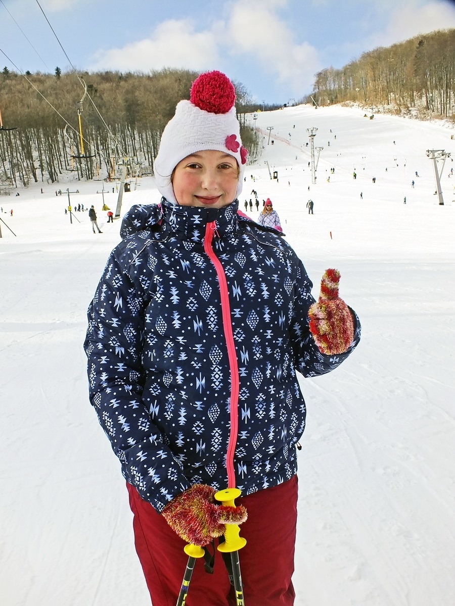 Lyžovačka je  super, ale teším sa už aj do školy,“ prezradila  piatačka Jarka (11) z Košíc.