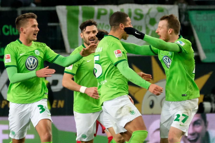 Hráči Wolfsburgu vykladali tovar