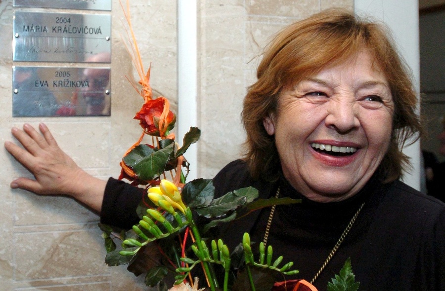 Herečka Eva Krížiková
