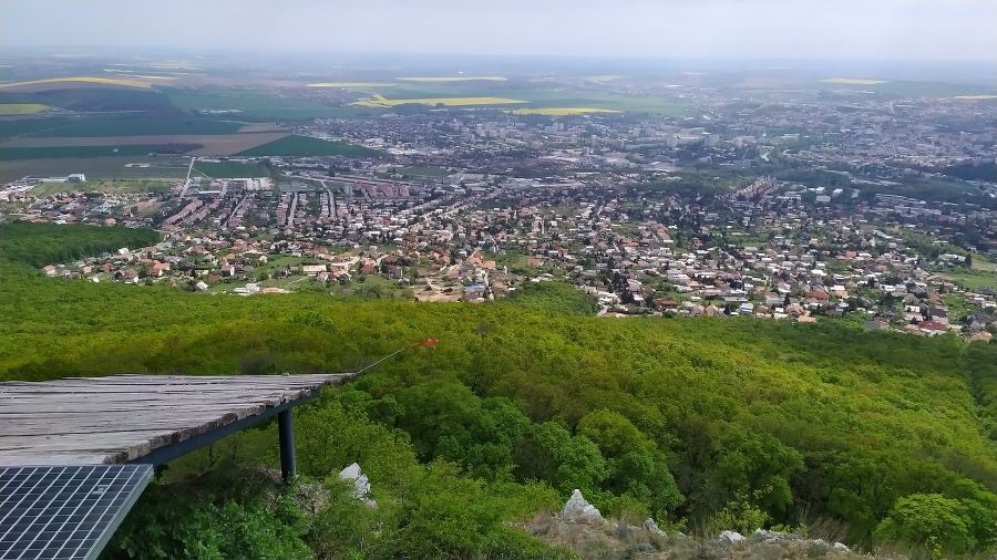 View from Zobor mount