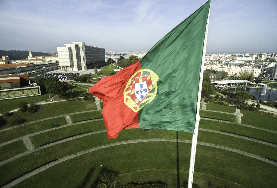 Portuguese Flag on Edward