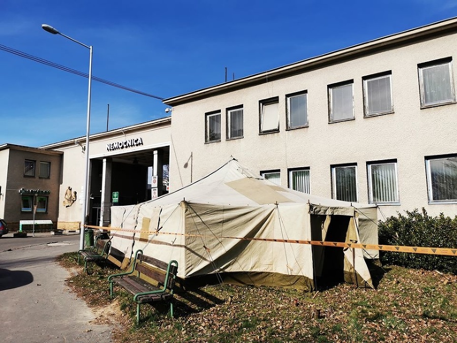 Nemocnica v Bojniciach.