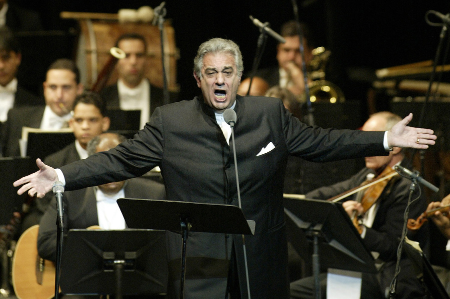 Operný spevák Plácido Domingo