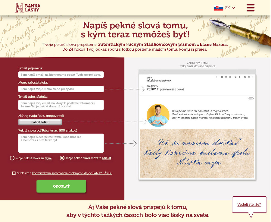 Homepage Pekné slová!