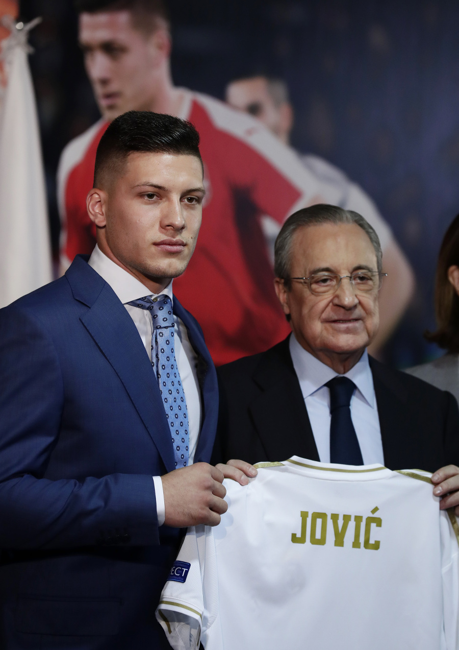 Futbalista Luka Jović prestúpil