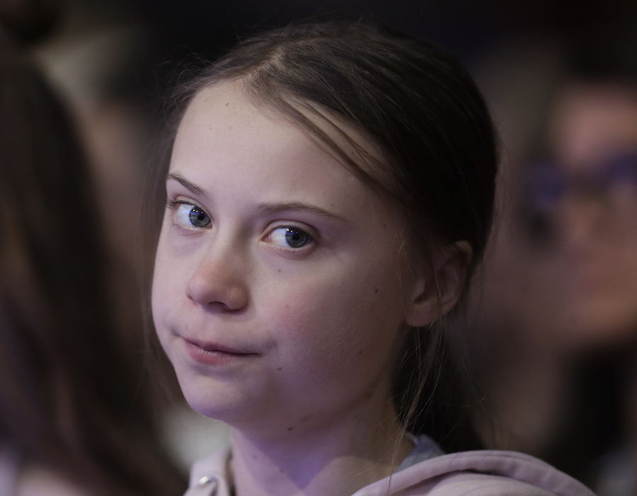 Švédska aktivistka Greta Thunbergová