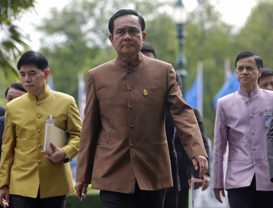 Thajský premiér Prajut Čan-o-Ča.