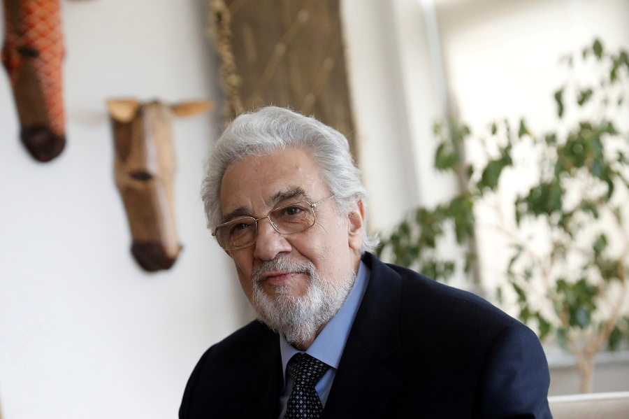 Španielsky operný spevák Plácido Domingo