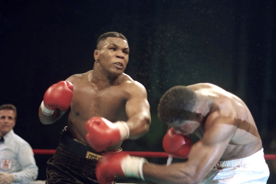 Boxer Mike Tyson.