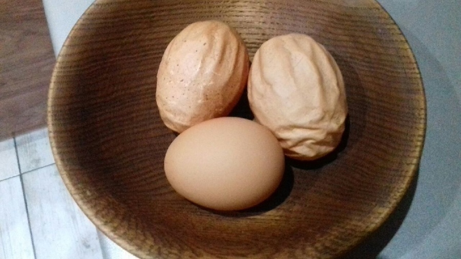 Vajíčka vyzerajú ako dračie.