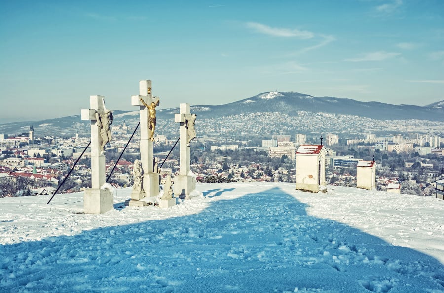 Calvary in Nitra city