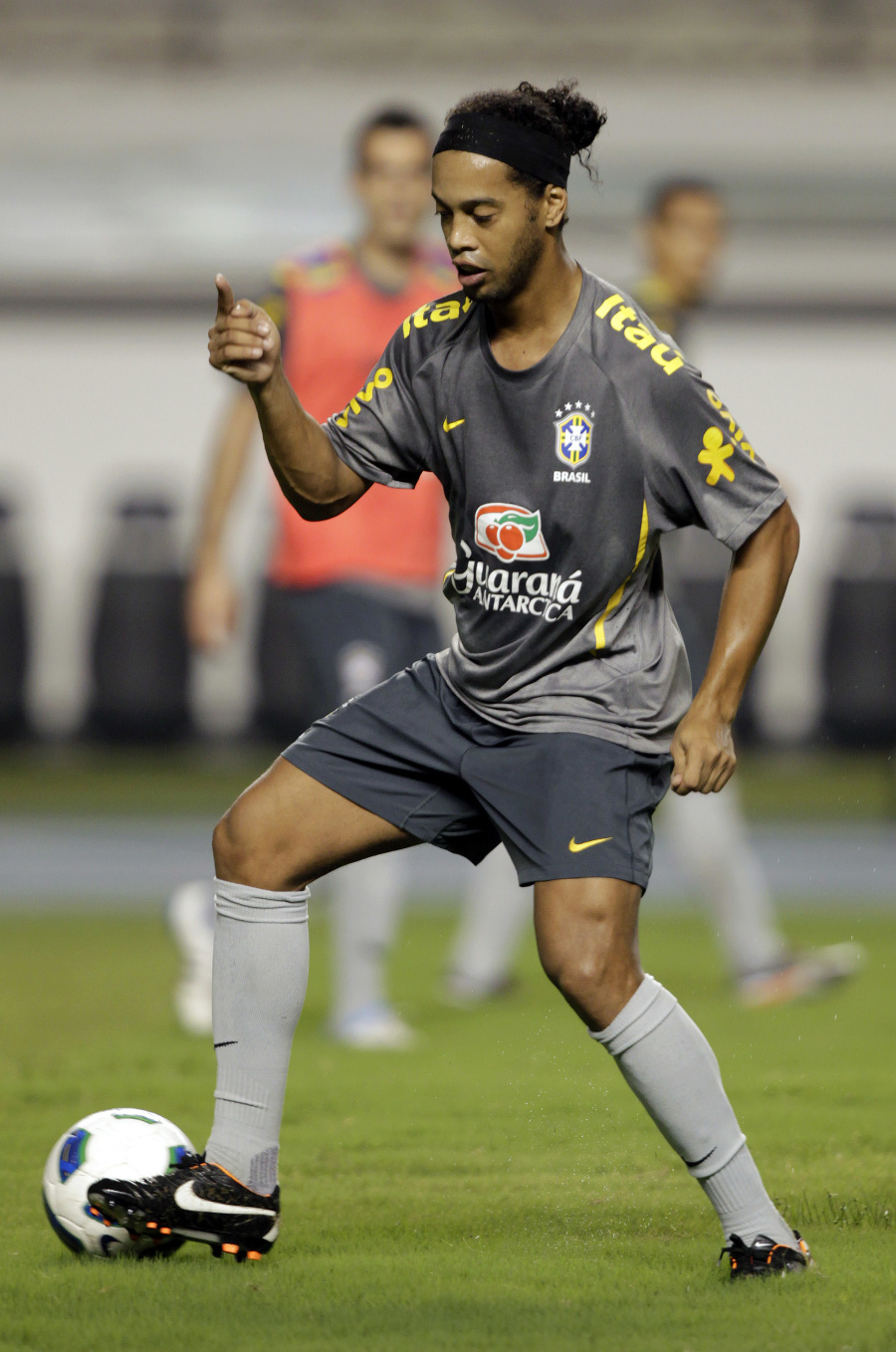 Brazílska legenda Ronaldinho.