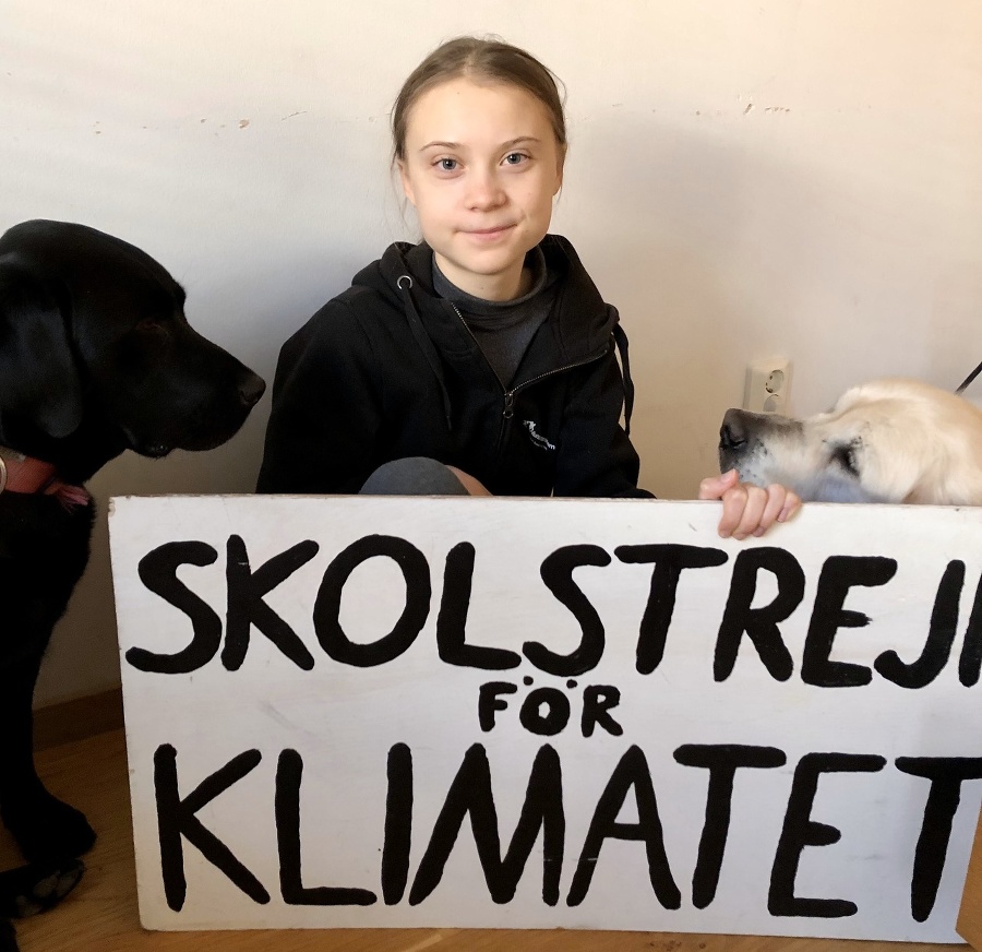 Švédska klimatická aktivistka Greta