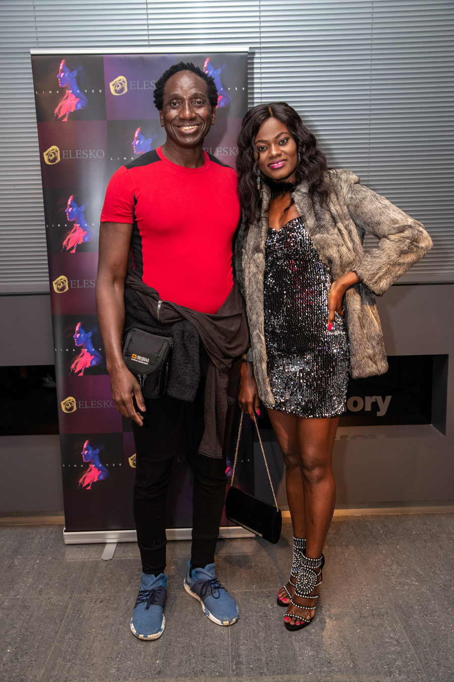 Ibrahim Maiga a jeho sesternica Awa Mangara