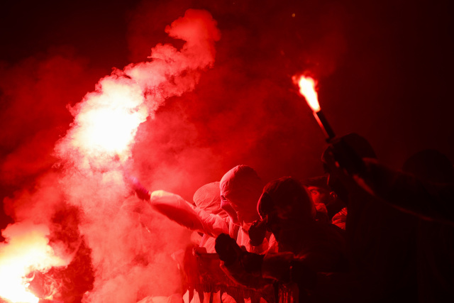 Fanúšikovia PSG.