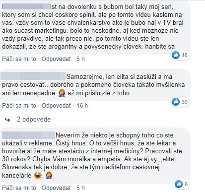 Ľudia sú pobúrení.