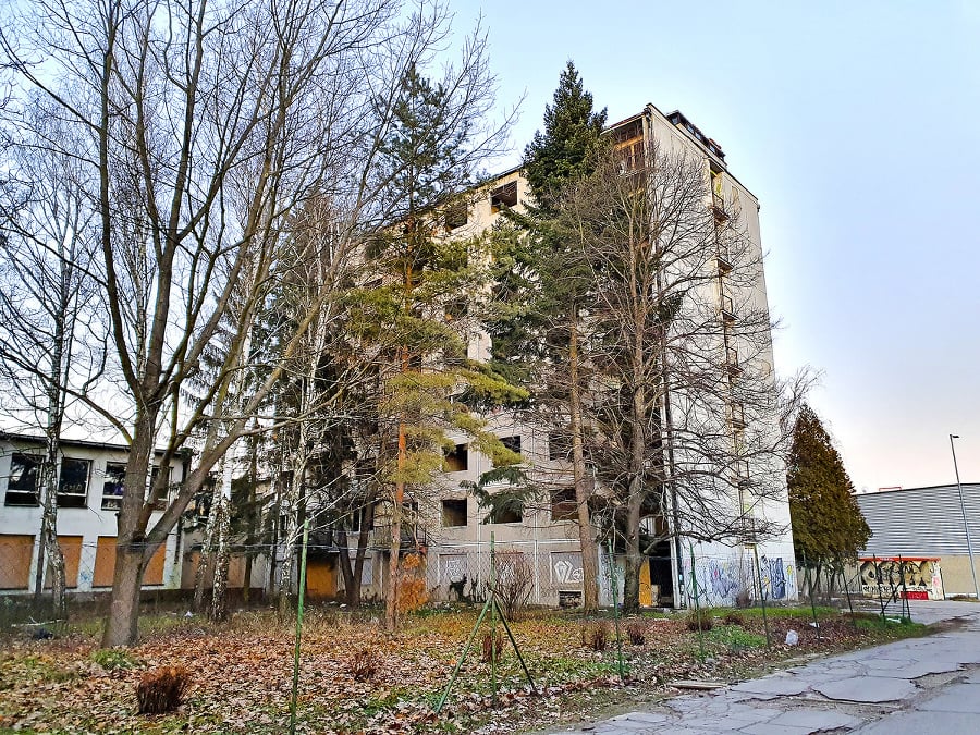 Bývalý internát v Lúčenci