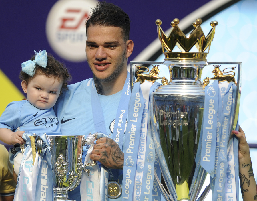 Brankár Manchestru City Ederson