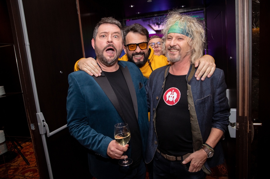 Michal Hudák, Marián Čekovský a Peter Nagy
