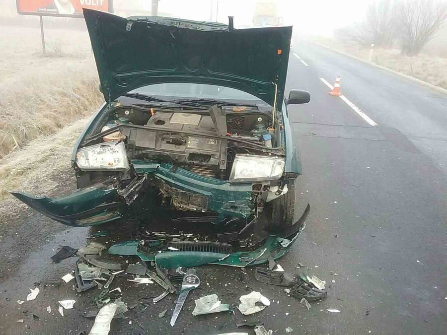 Dopravná nehoda 6 vozidiel