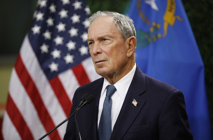 Americký miliardár Michael Bloomberg