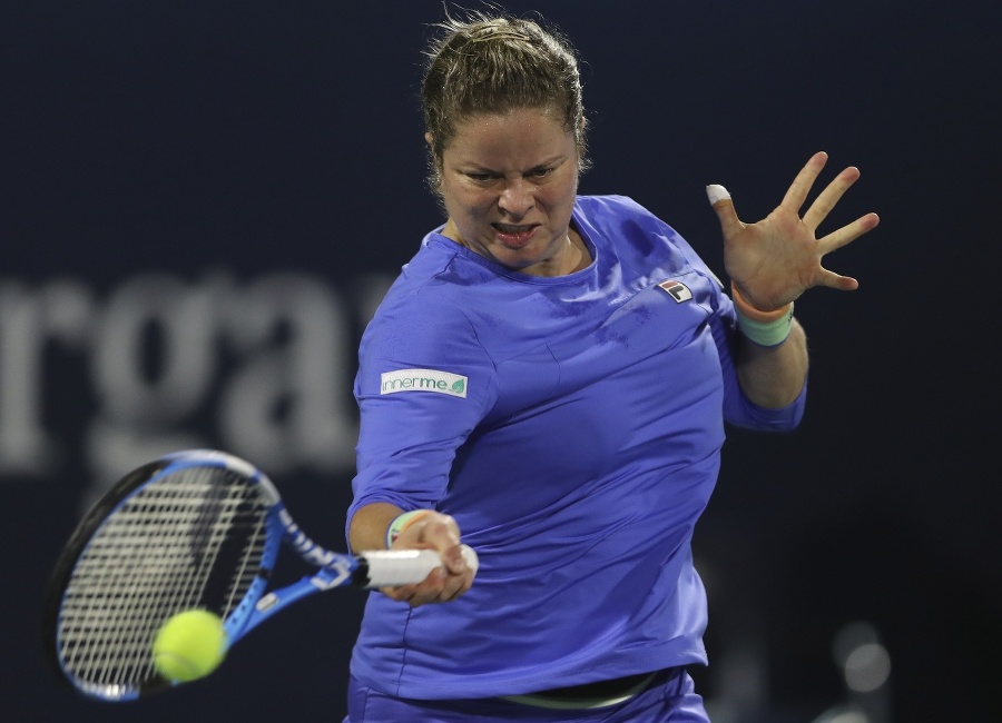 Belgická tenistka Kim Clijstersová