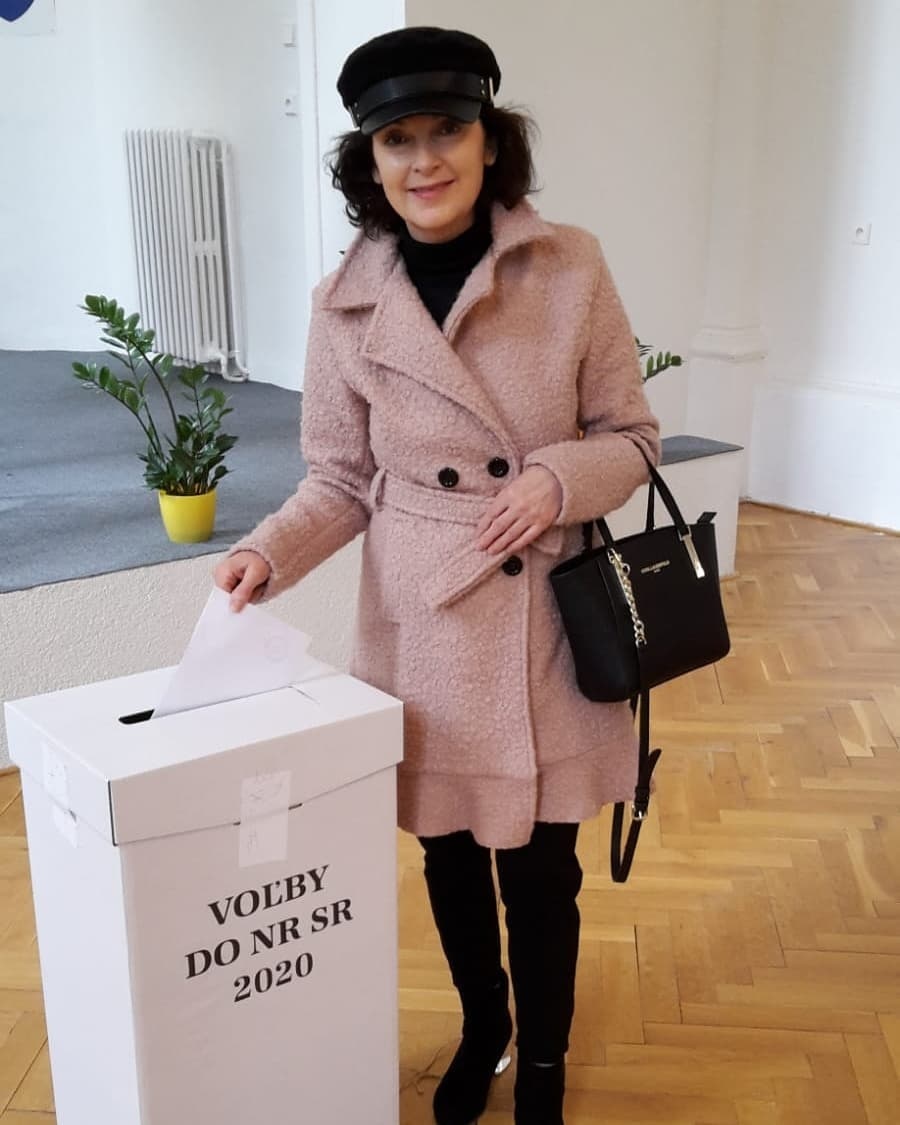 Beata Dubasová bola voliť