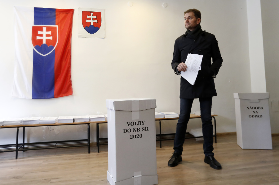 Igor Matovič volil v