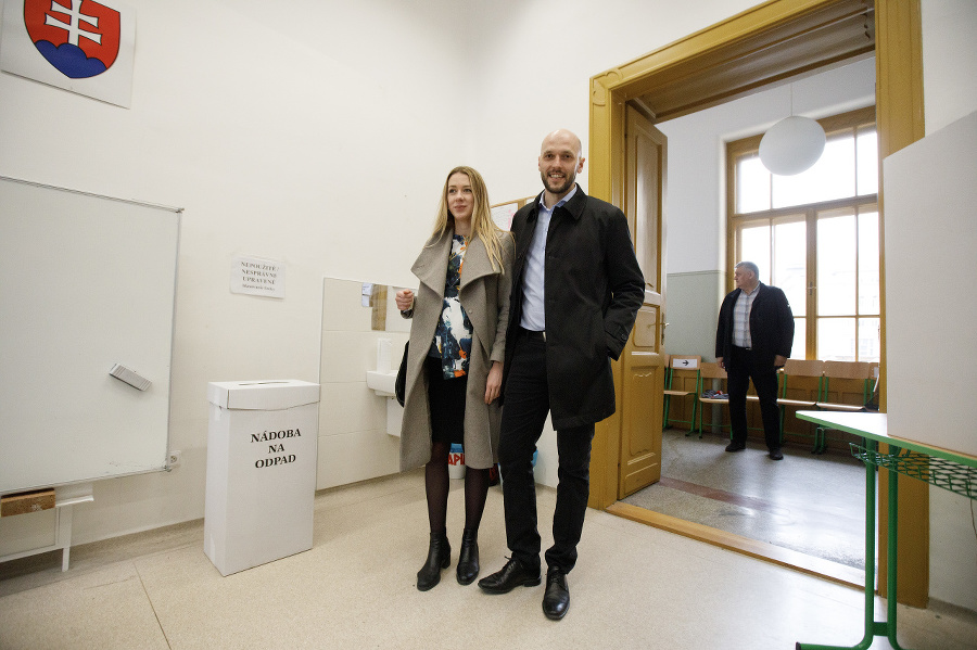 Michal Truban a jeho priateľka Adela Zábražná.