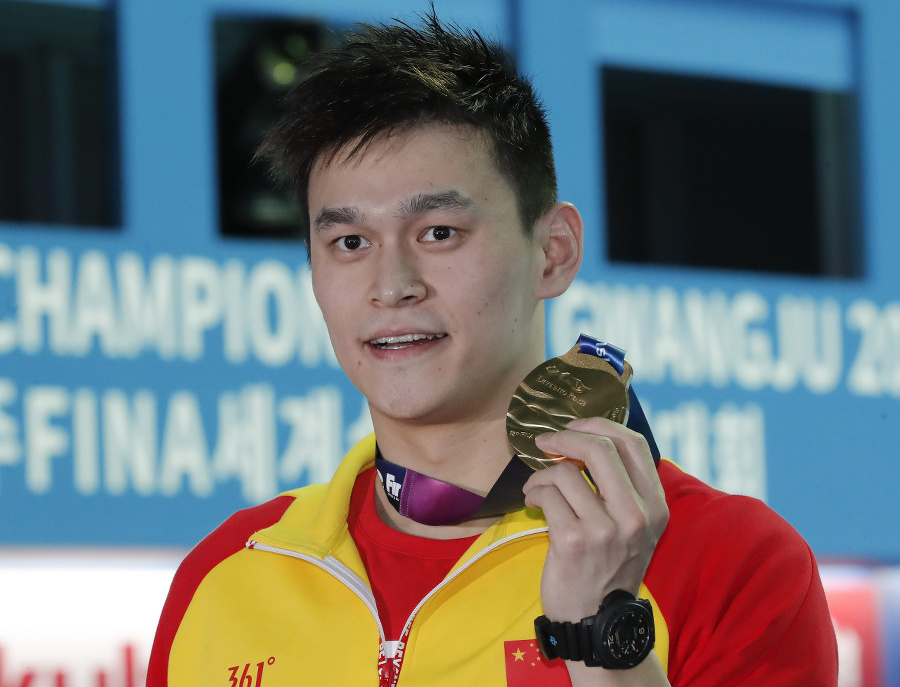 Čínsky plavec Jang Sun
