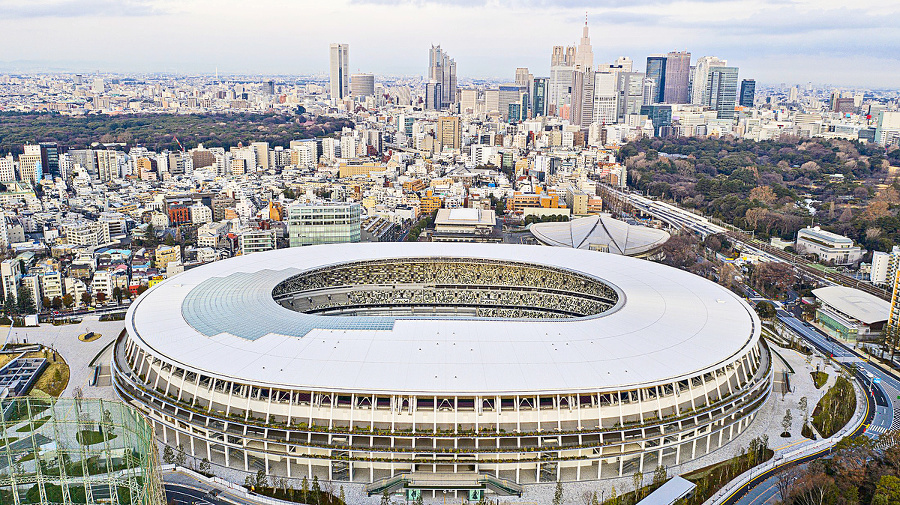Najdrahší: Národný štadión (Tokio).