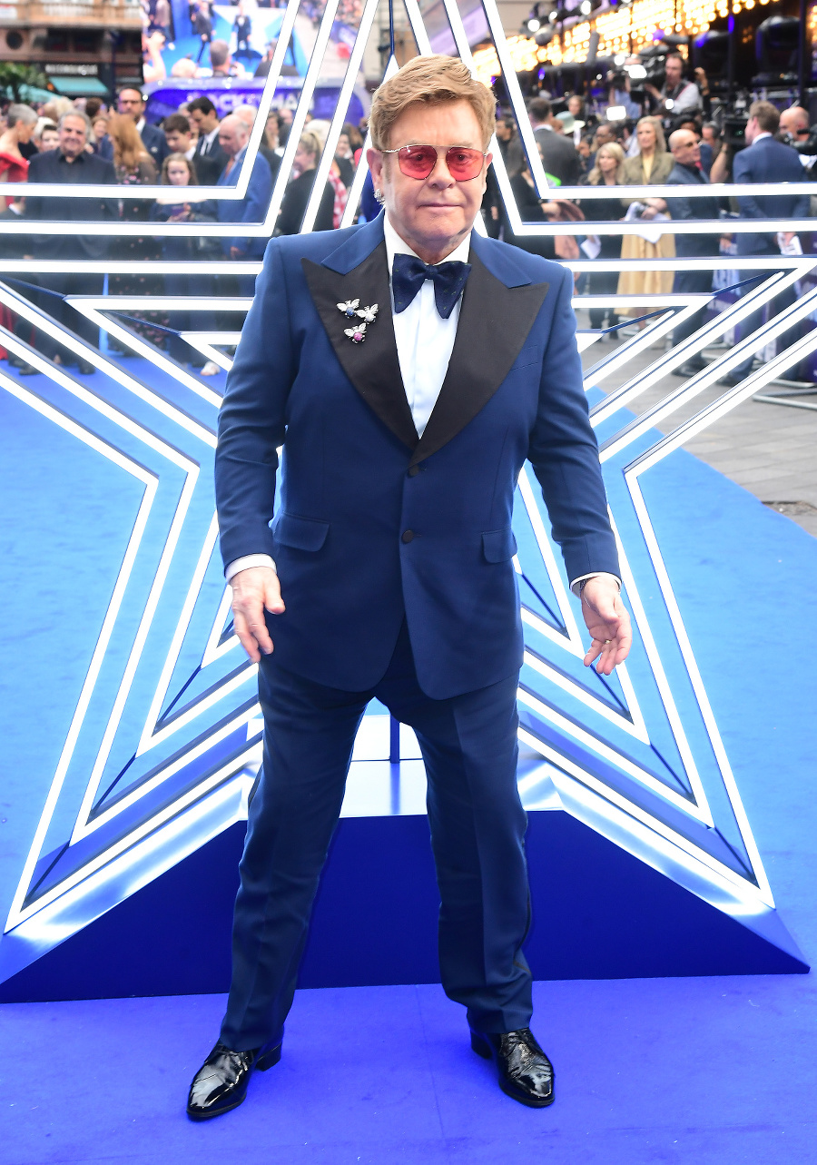 Elton John na premiére