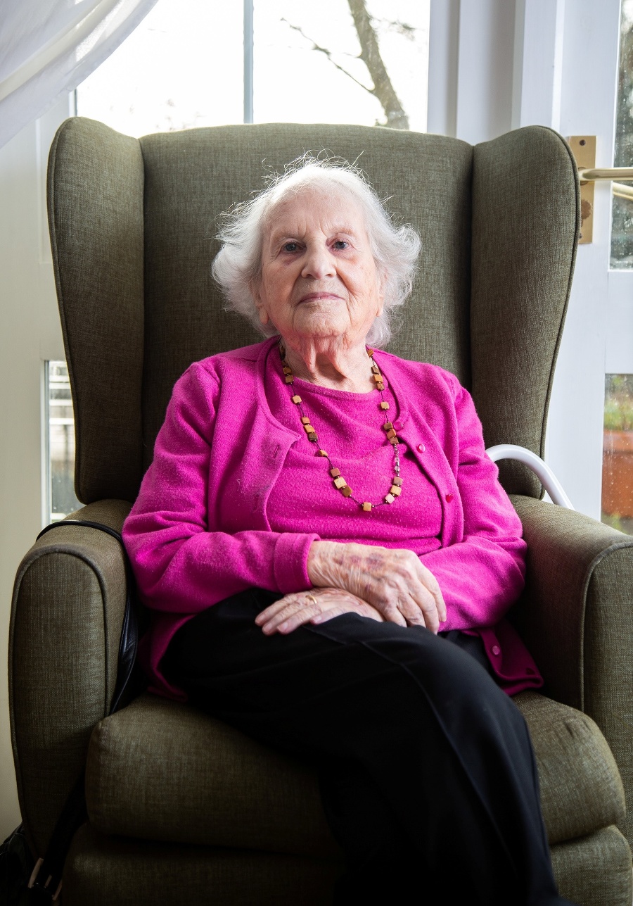 102-ročná Alice Frank-Stocková. 