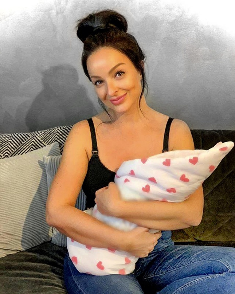 Daniela s bábätkom sa