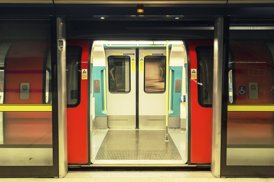 Tube on the platform