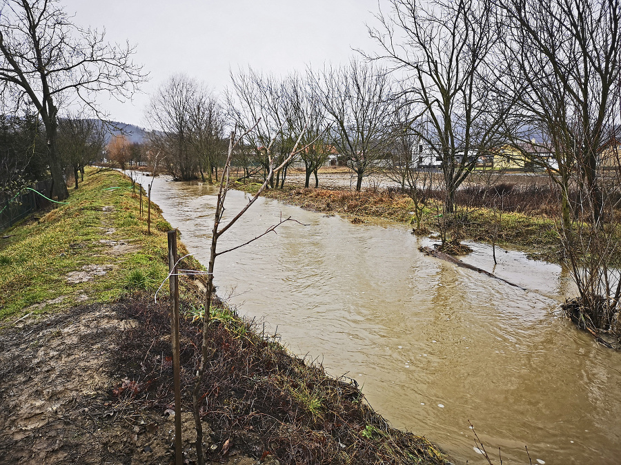 Potok Suchlica sa zmenil