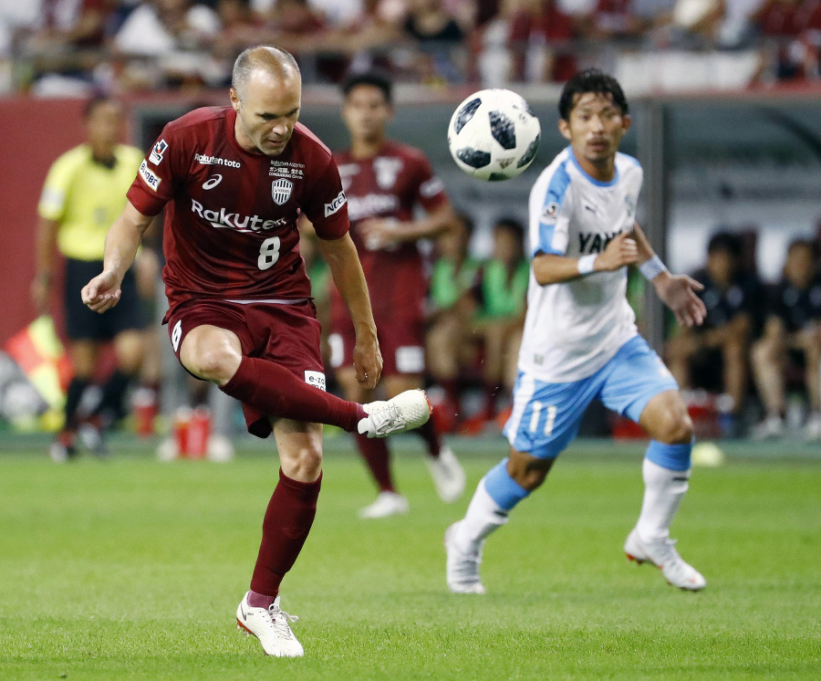 Andres Iniesta v drese