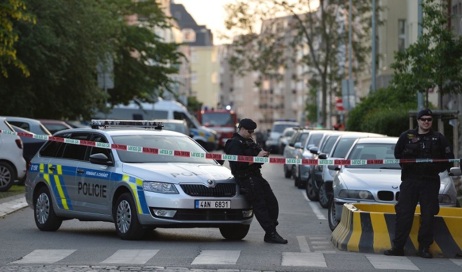 Policajti muža vyzvali, aby zbrane odhodil (ilustračné foto).