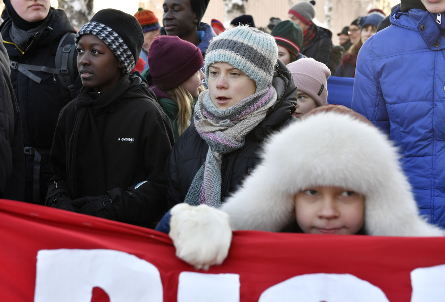 Greta zavítala na sever