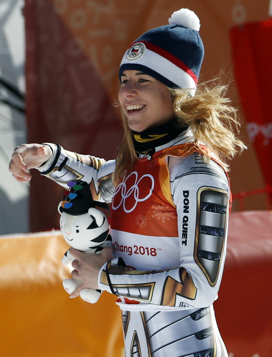 Česká lyžiarka Ester Ledecká.