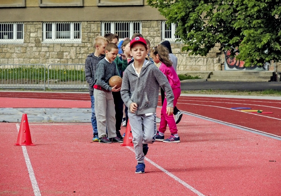 Porovnanie pohybovej zdatnosti detí.