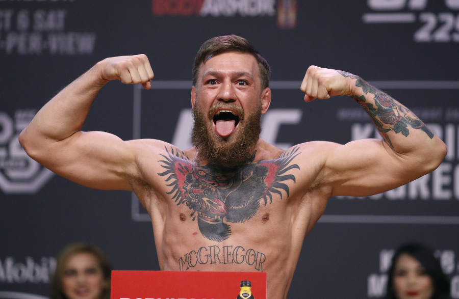 Hviezda MMA Conor McGregor.