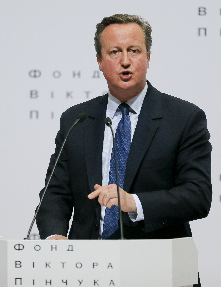 Bývalý britský premiér David Cameron